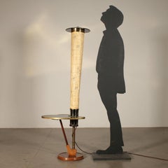 Floor Lamp with Coffee Table Vintage Italy 1950s
