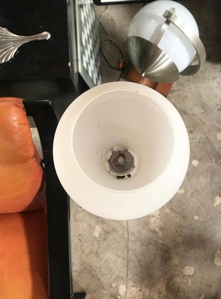Lámpara de pie con base de mármol de Stilnovo, años 50 en venta 1