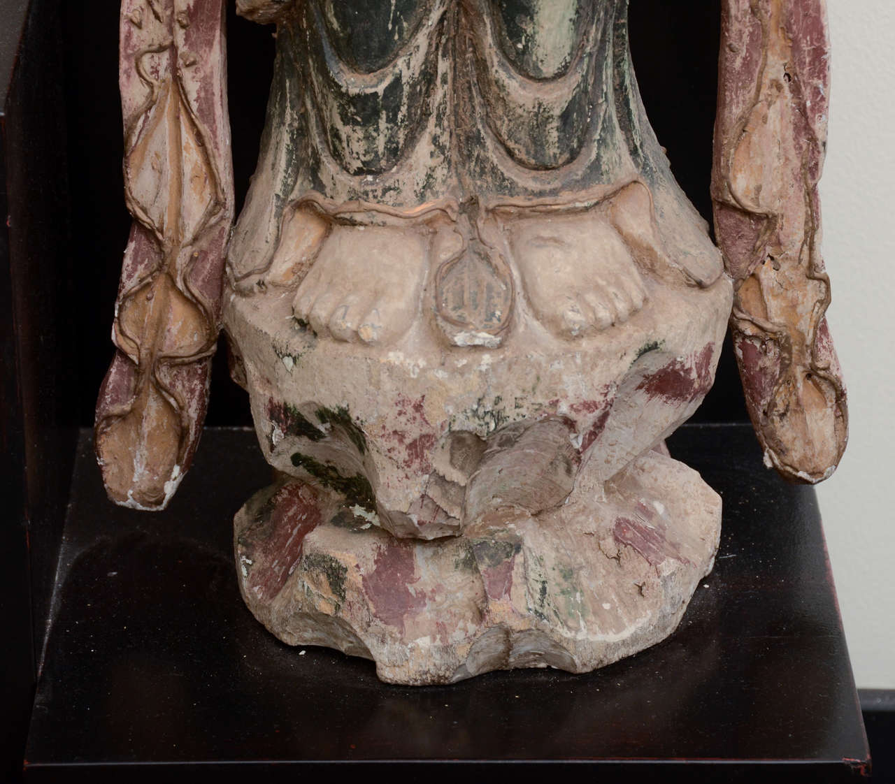 Floor Lamp With Oriental Statues In the Style Billy Haines In Good Condition For Sale In New York, NY