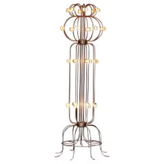 Floor Lamp With The Shells in Metal & Aluminum by Touch With Eyes