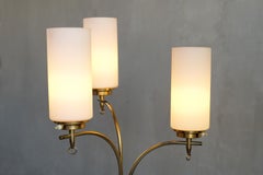 Floor Lamp with Three Lights, France, 1950