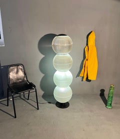 Lampadaire XL en verre Europhane holophane