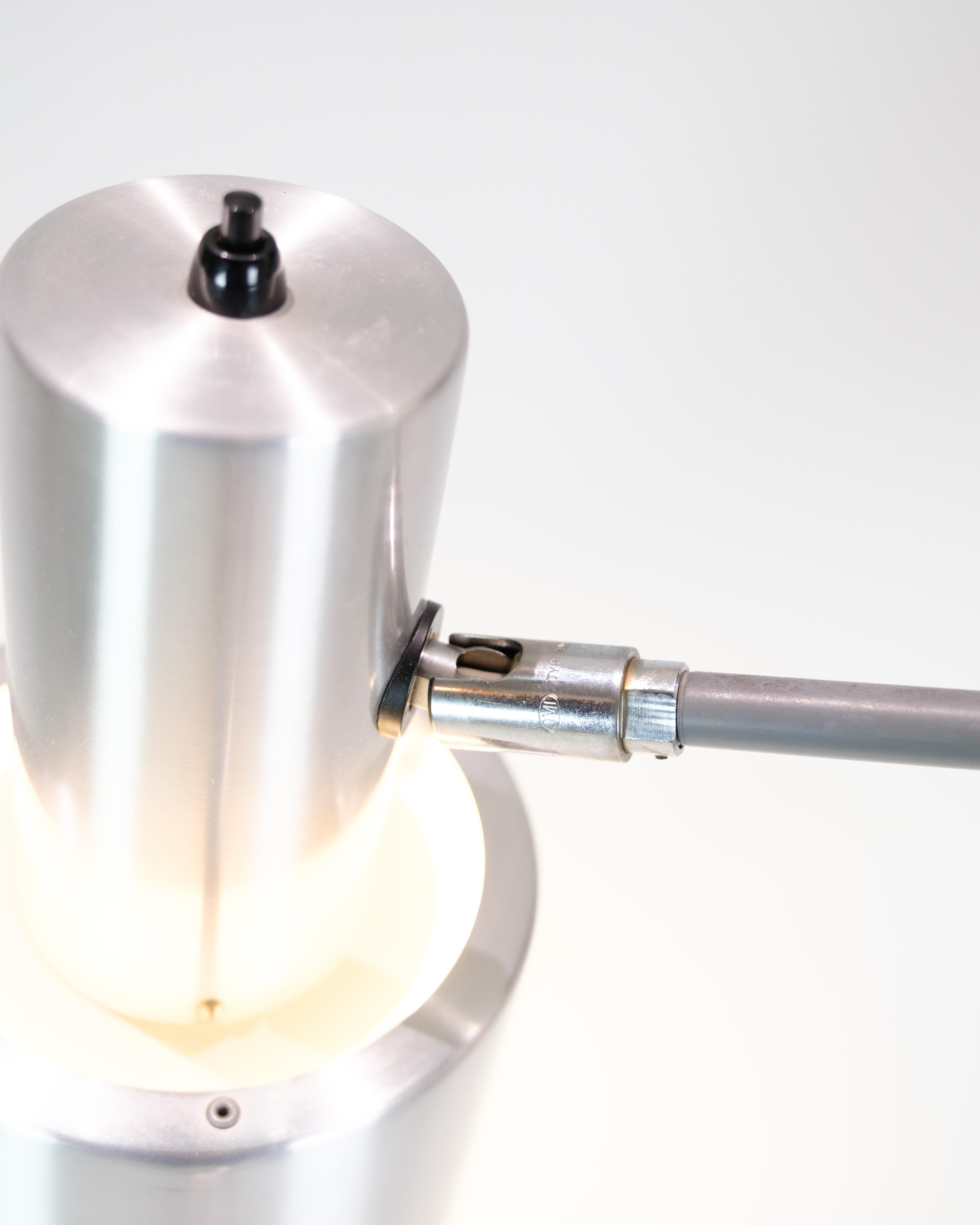 Floor Lampe Model Studio Made In Stainless Steel By Jo Hammerborg From 1970s 3