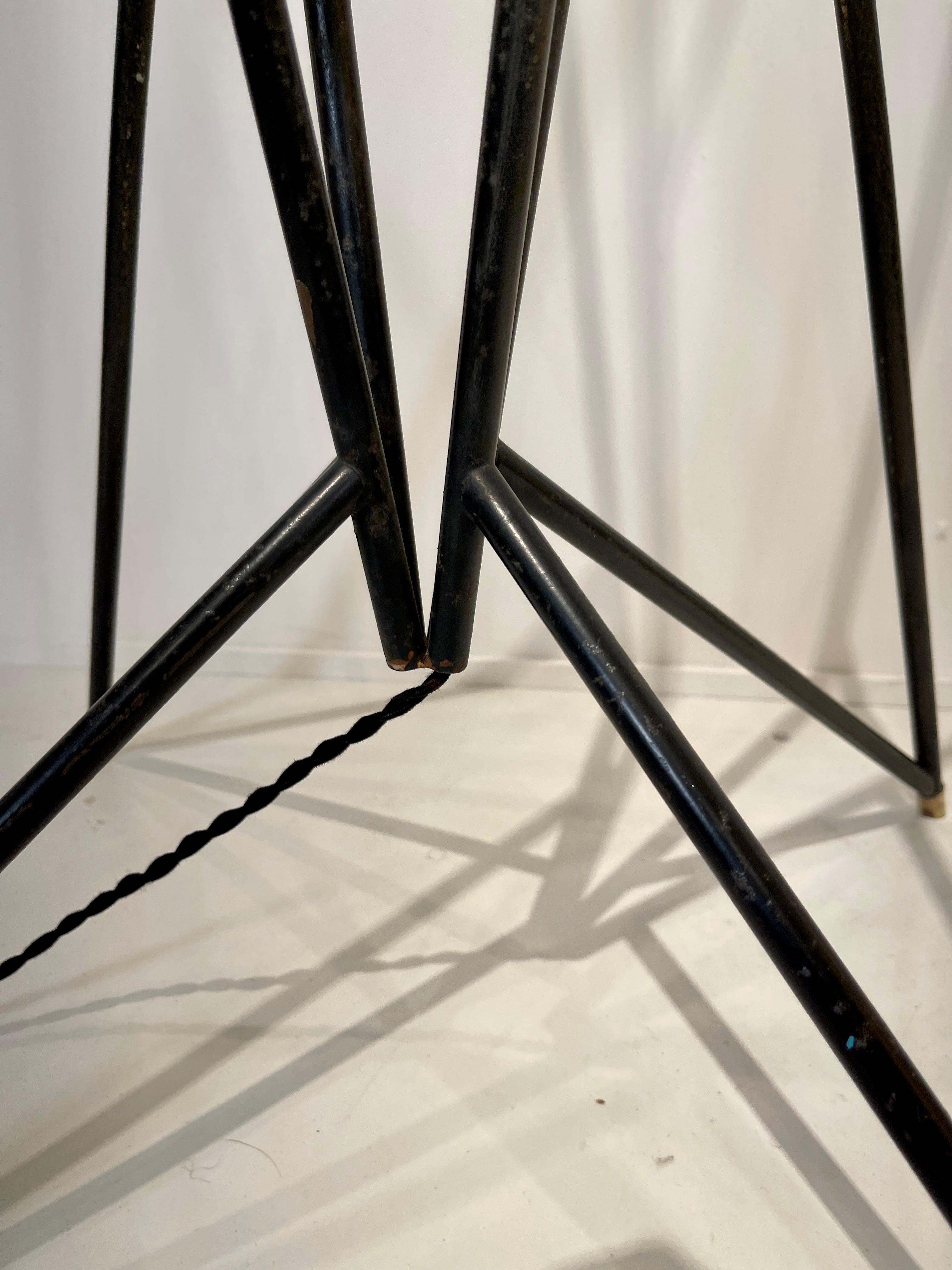 Floor Lamps Attributed to Stilnovo, 1950's In Good Condition For Sale In Brussels, BE