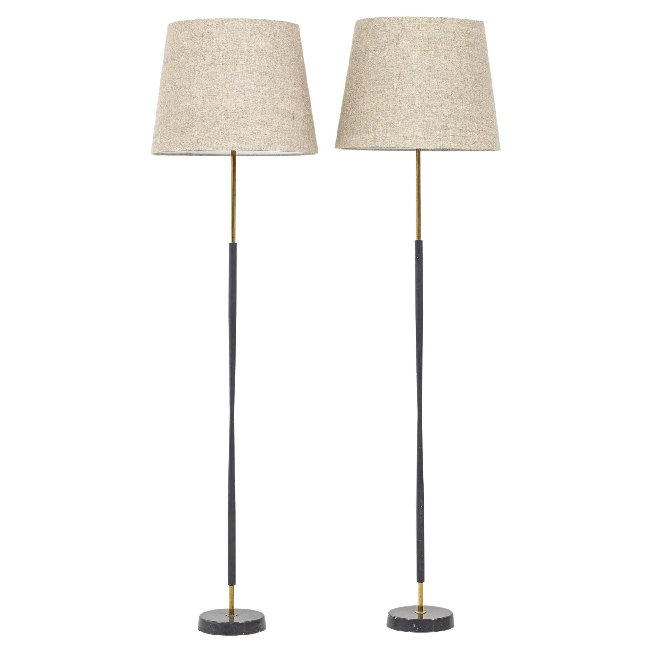 Floor Lamps by ASEA Belysning, Sweden, 1950s For Sale