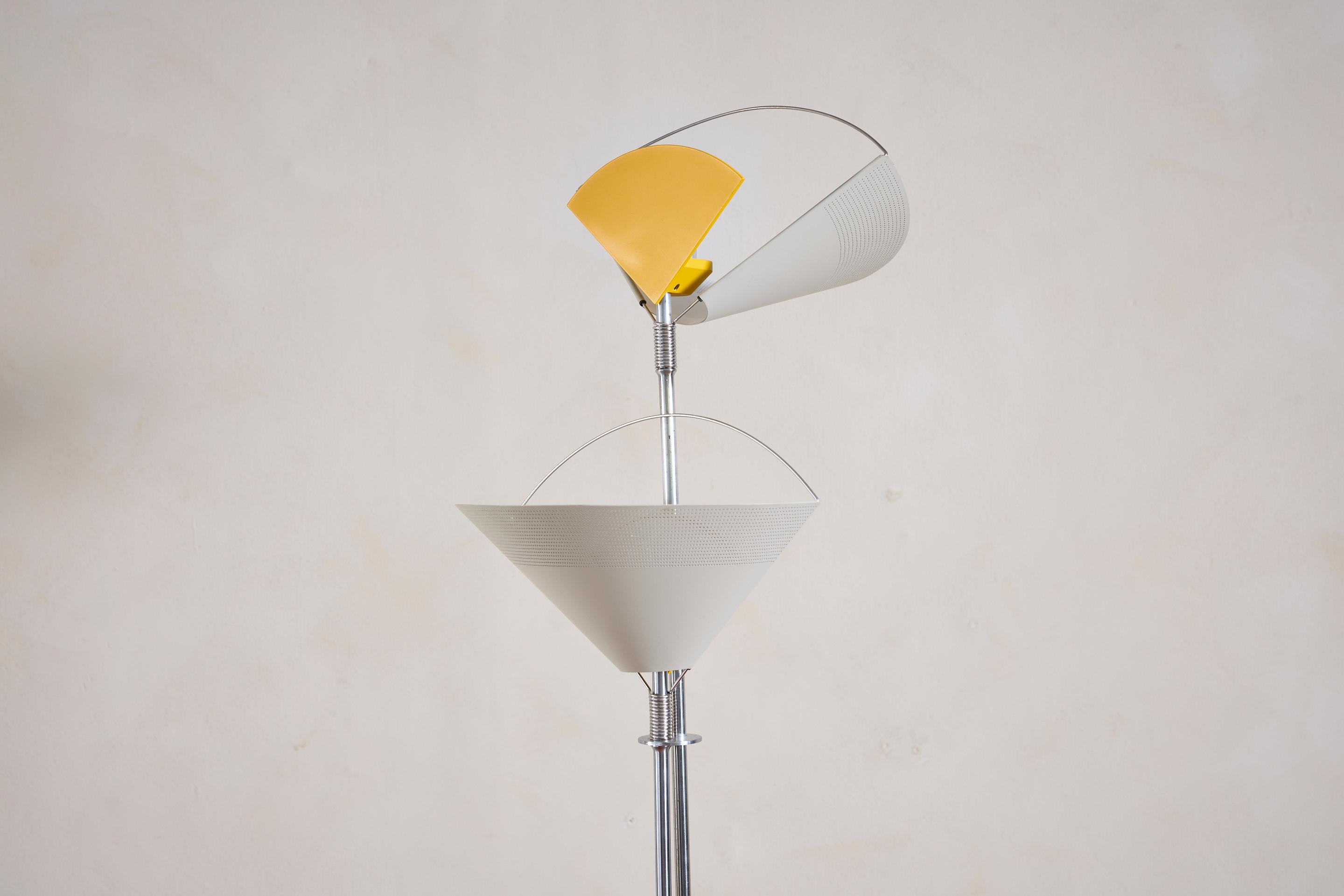 Fin du 20e siècle Lampes sur pied de Ferdinand Alexander Porsche pour Luci Italia en vente