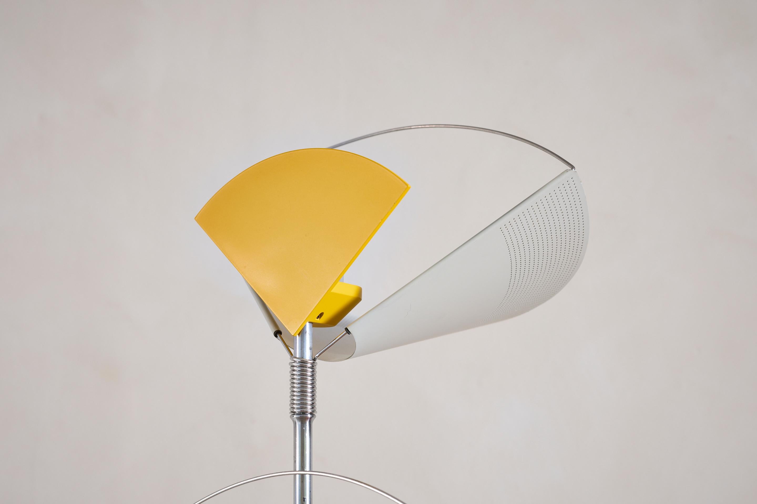 Métal Lampes sur pied de Ferdinand Alexander Porsche pour Luci Italia en vente