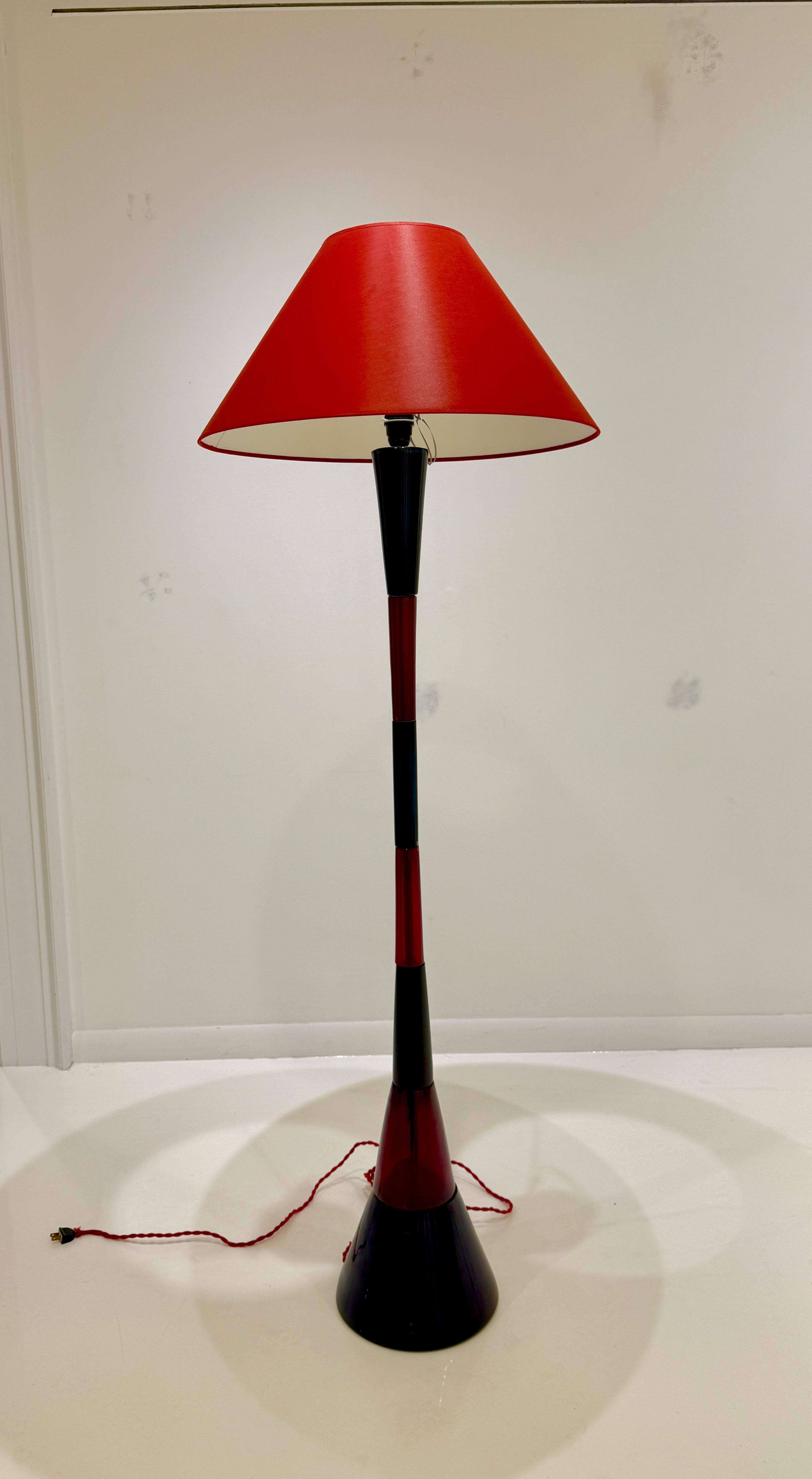 Lámparas de pie de Fulvio Bianconi para Venini cica's 1950
