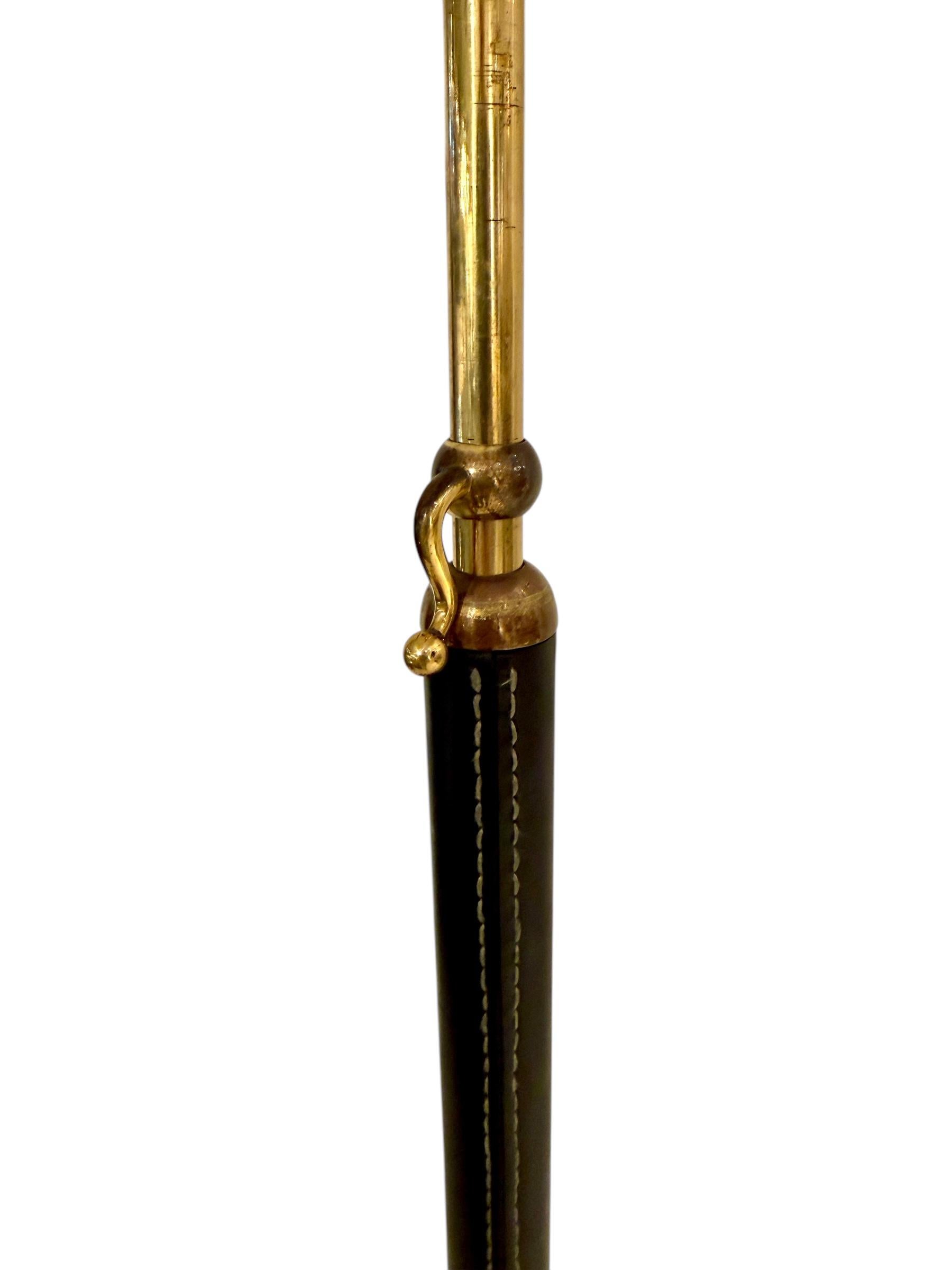 Mid-Century moderno Lampade da terra di Gino Sarfatti Mod 1025. in vendita