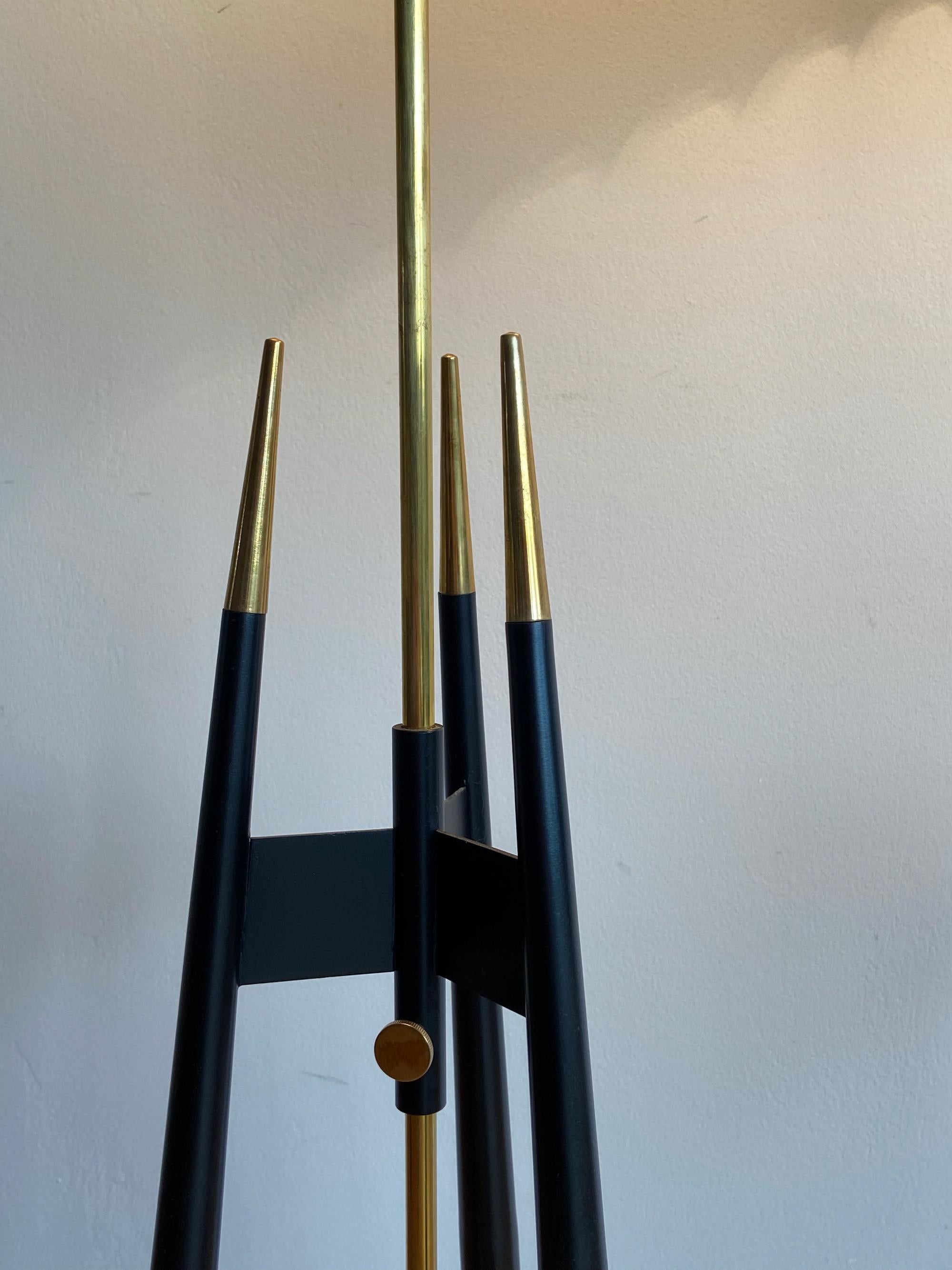 Mid-20th Century Floor Lamps by Svend Aage Holm Sørensen 1950s Made in Denmark