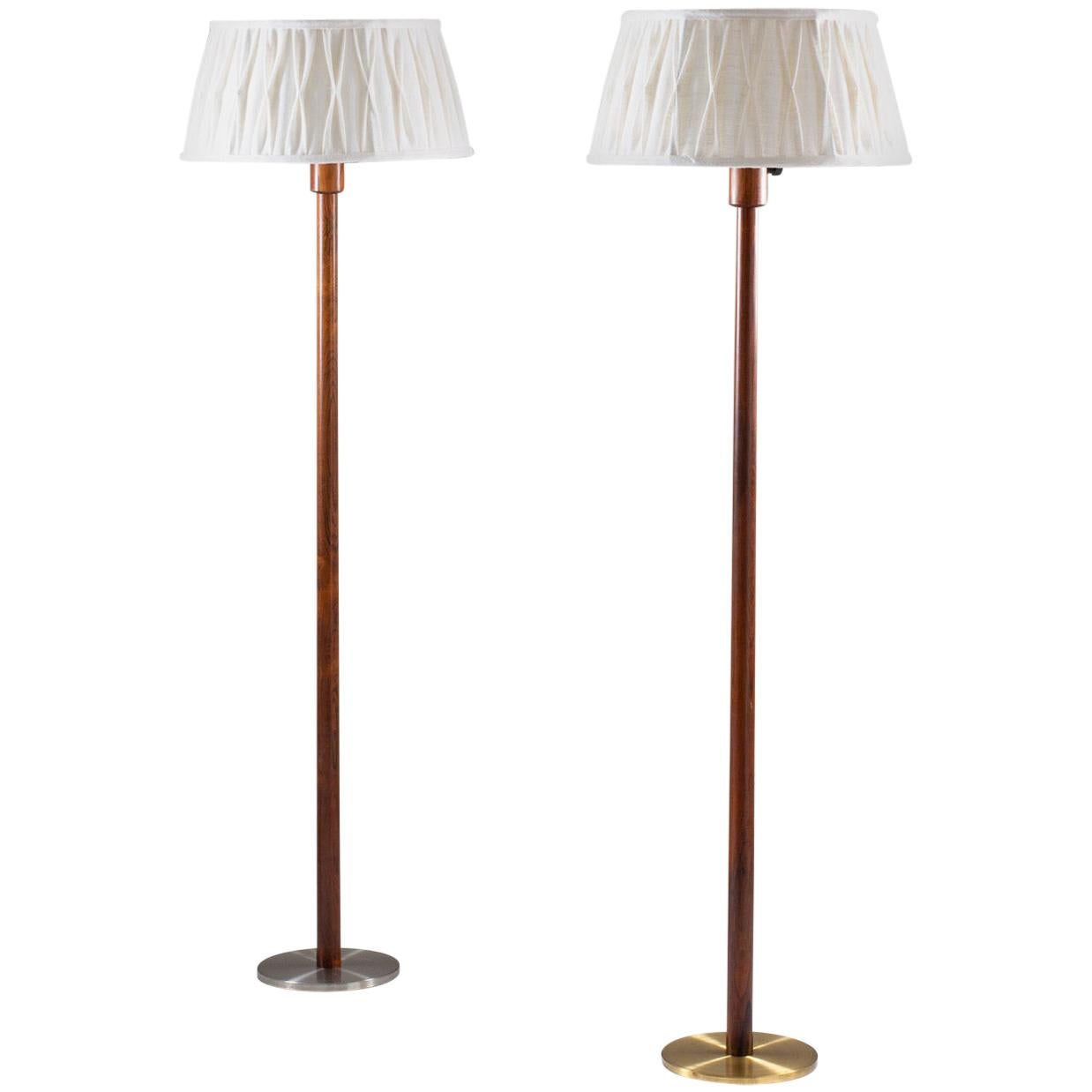 Floor Lamps by Uno & Östen Kristiansson for Luxus, Sweden