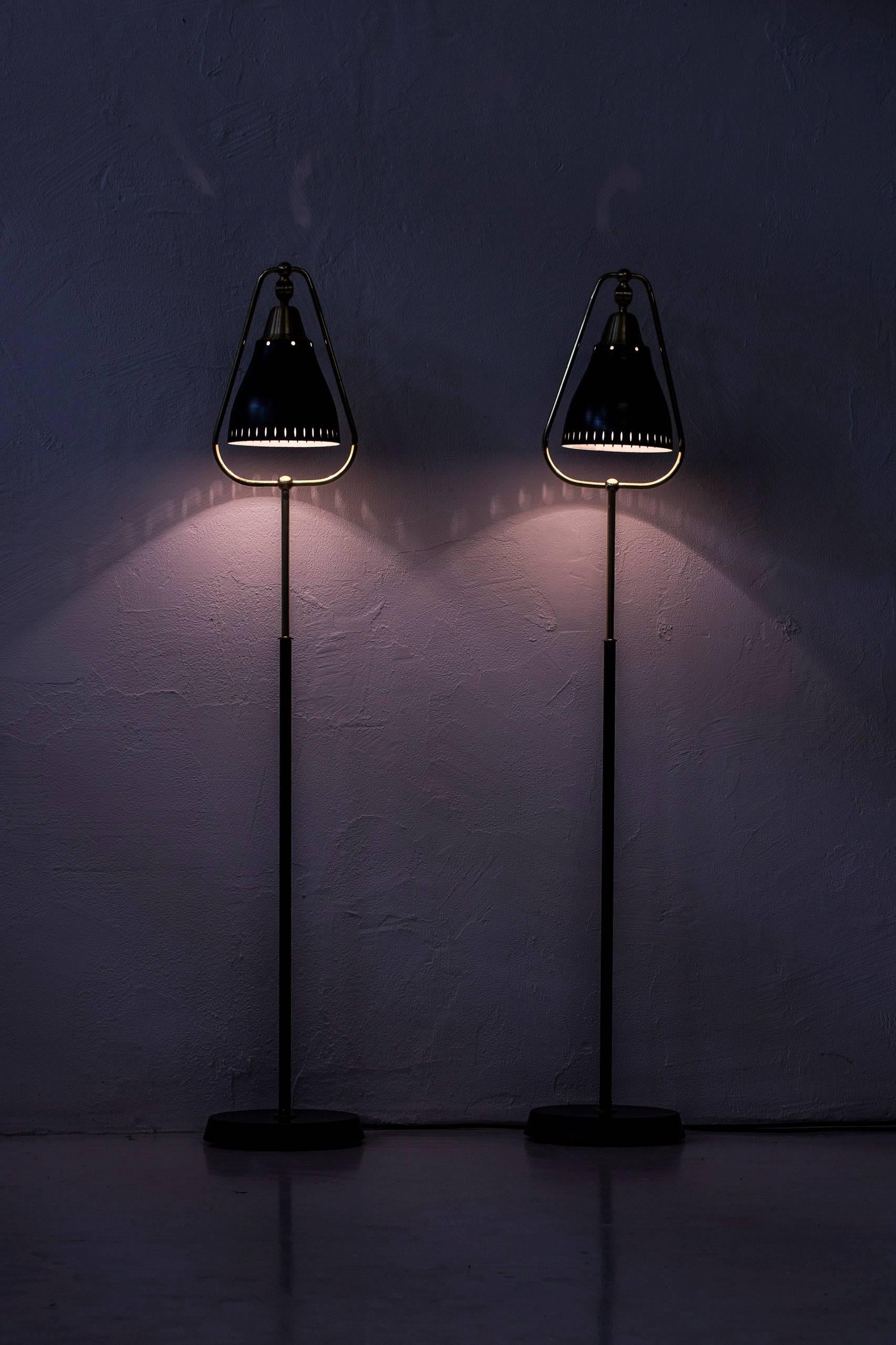 Floor Lamps from Göteborgs Armaturhantverk, Sweden, 1950s 3