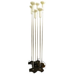 Floor Lamps Model 1074 by Gino Sarfatti for Arteluce