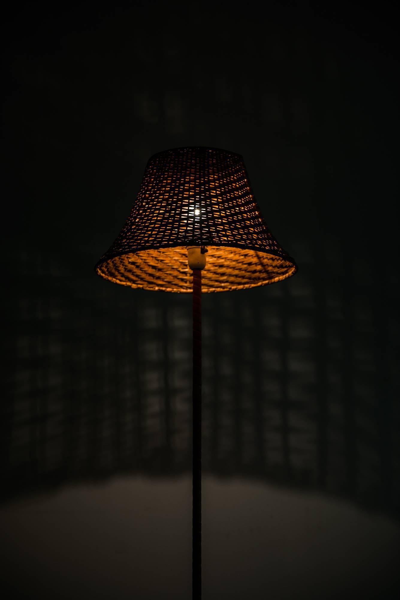 Brass Floor Lamps Model G-302 by Bergbom in Sweden