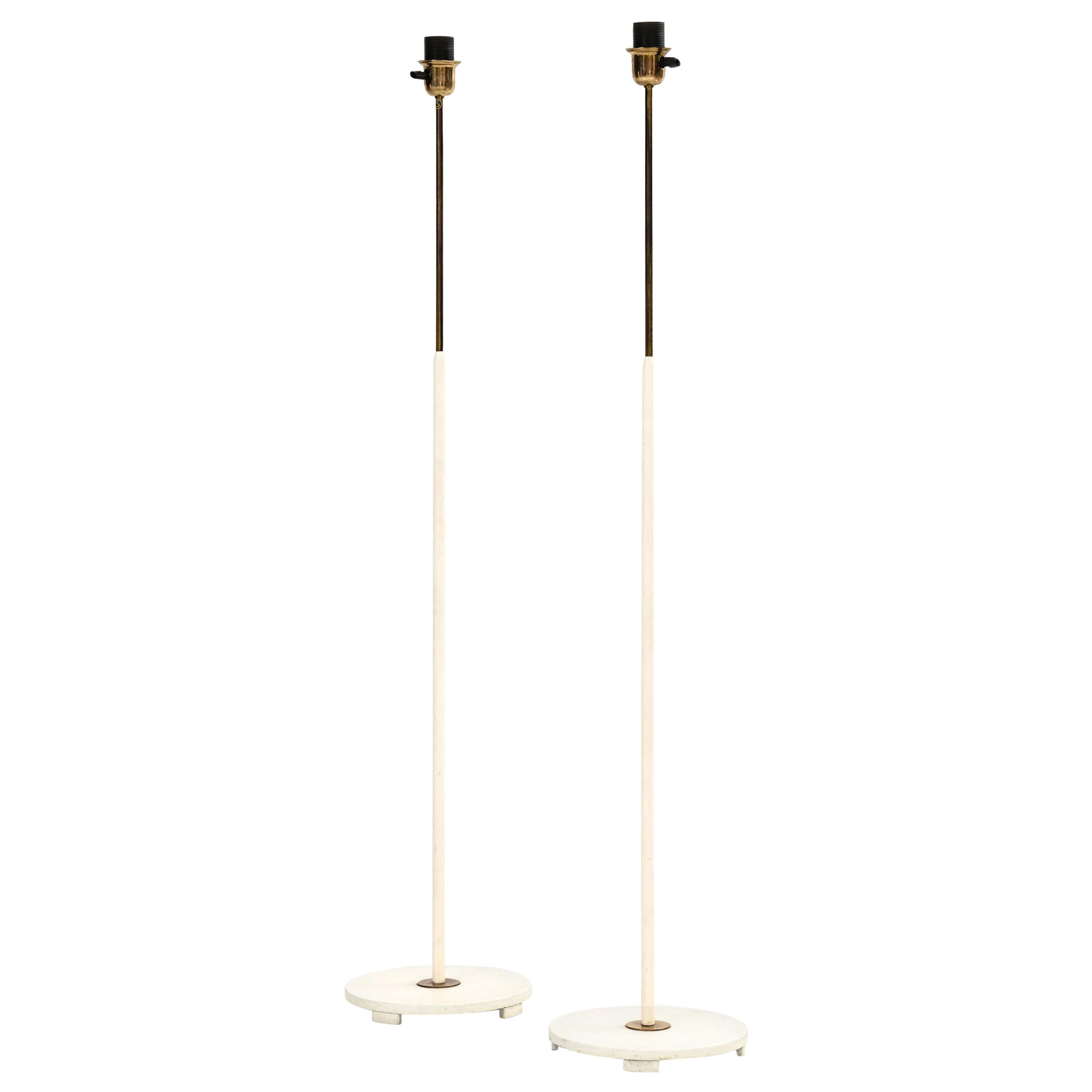 Floor Lamps Produced by ASEA in Sweden