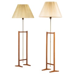 Vintage Floor Lamps Produced in Denmark