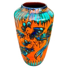 Floor Large Vase 'Scheurich, Model 517-21 W-Germany, 1960s