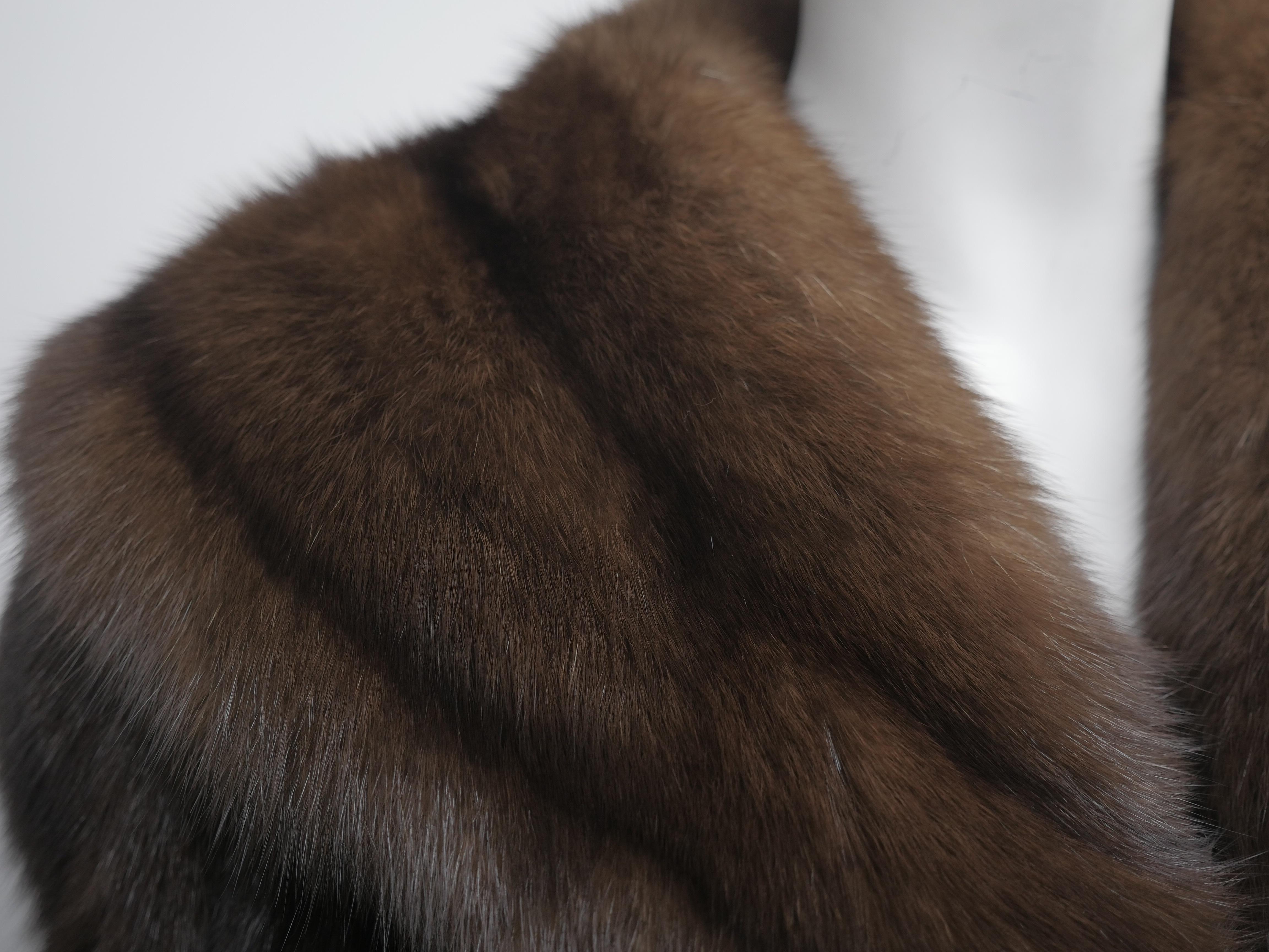floor length fur coat