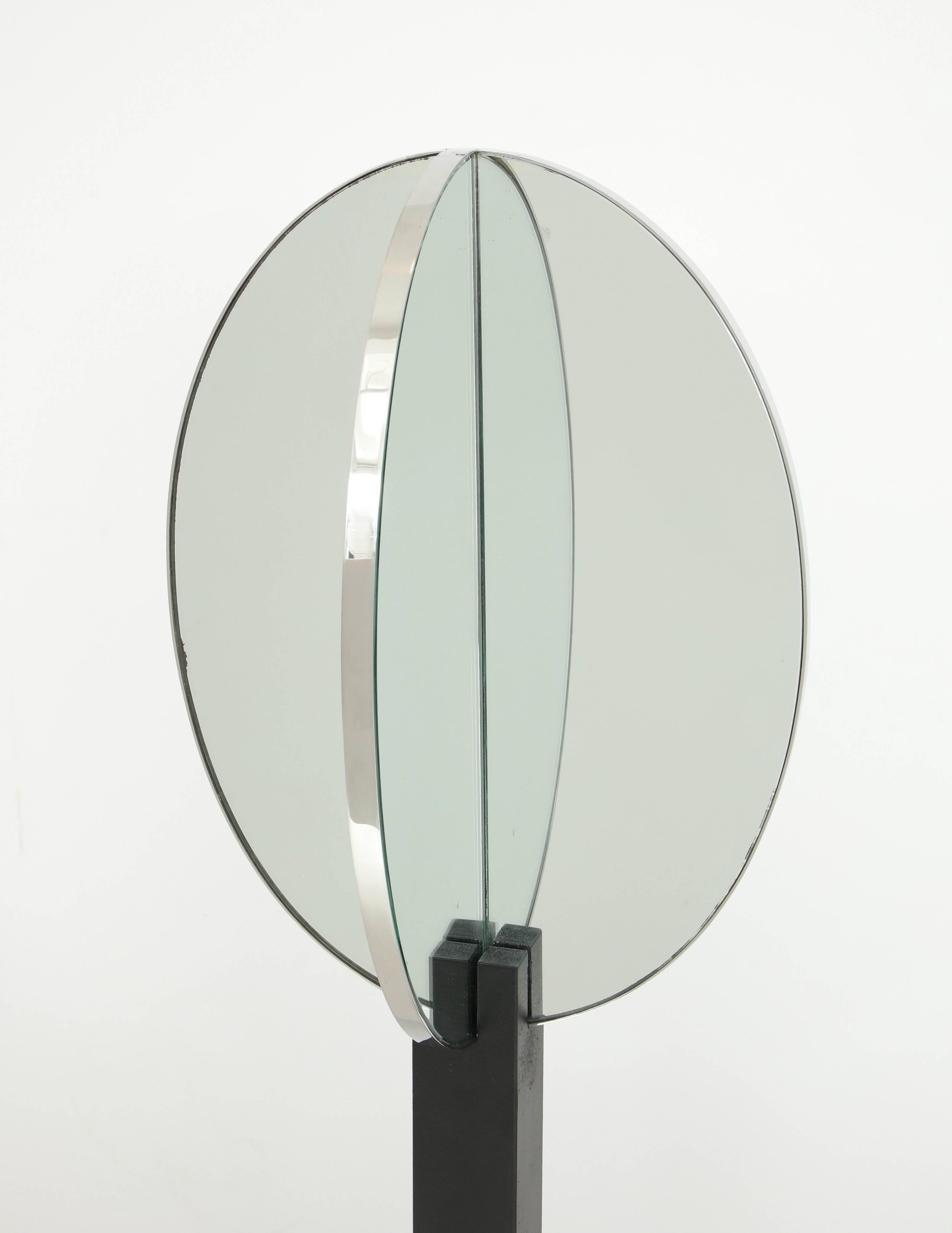 American Floor Mirror Designed by Robert Currie for Henri Bendel's Store For Sale