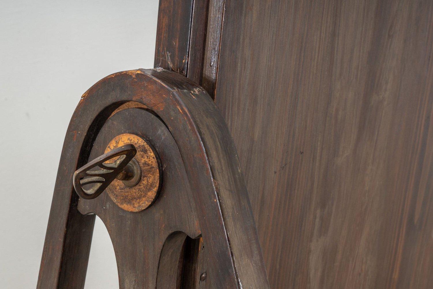 Standspiegel aus Buche von Michael Thonet für Thonet im Zustand „Gut“ in Budapest, HU