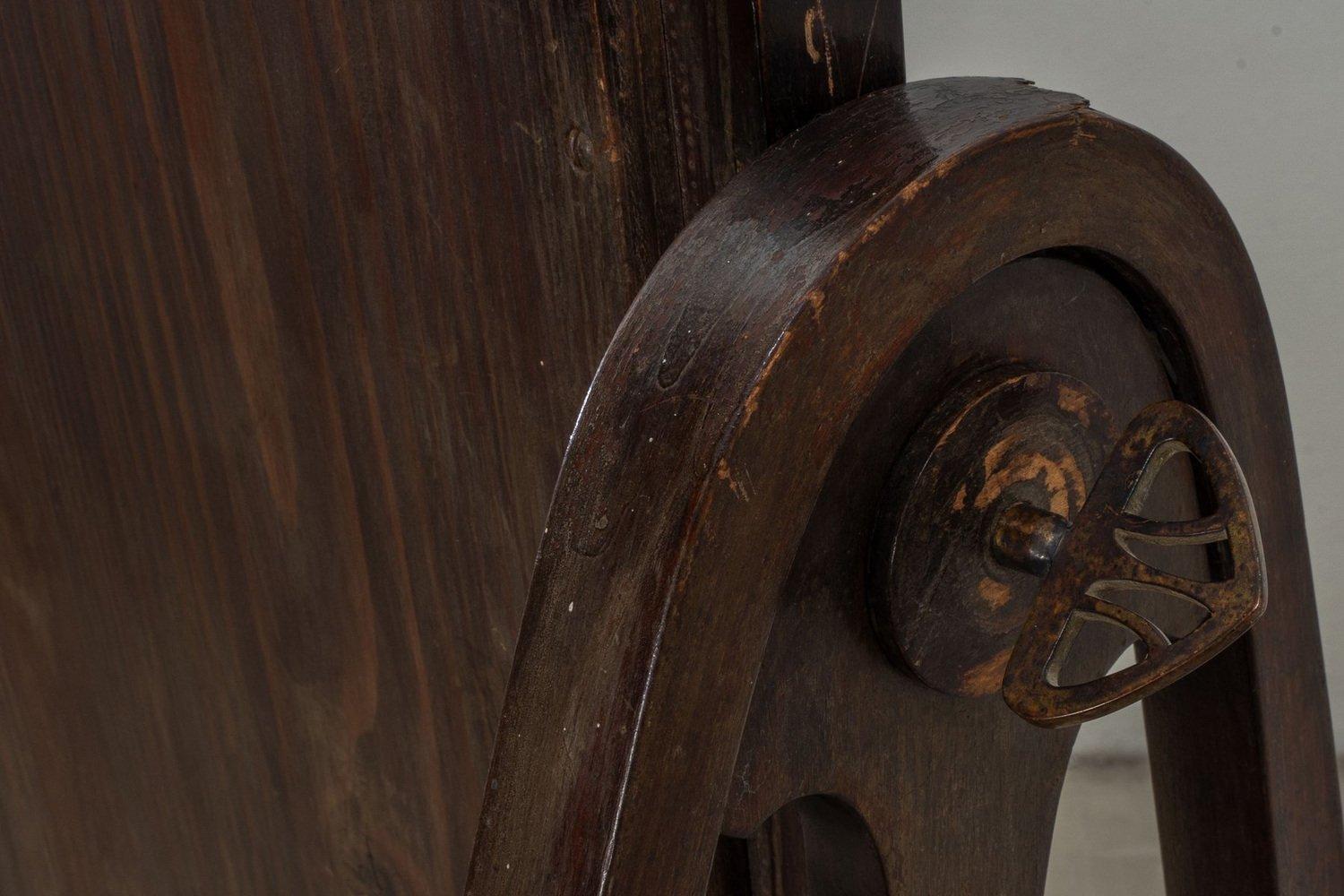 Standspiegel aus Buche von Michael Thonet für Thonet (Spiegel)
