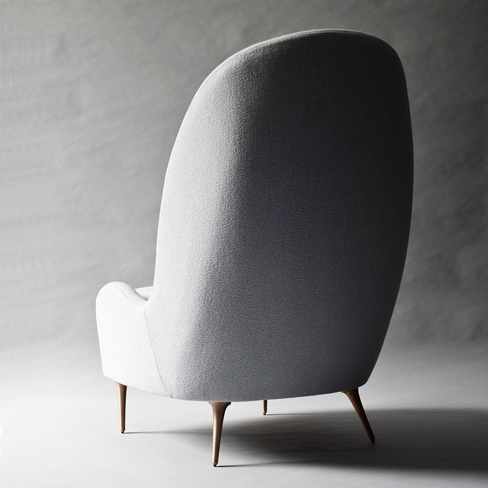 Cast Floor Model Sale - Aril Side Chair by DeMuro Das 