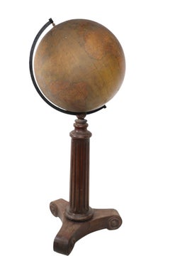 Floor Model Terrestrial  Globe Made in Germany by Dietrich Reimer Kiepert as is