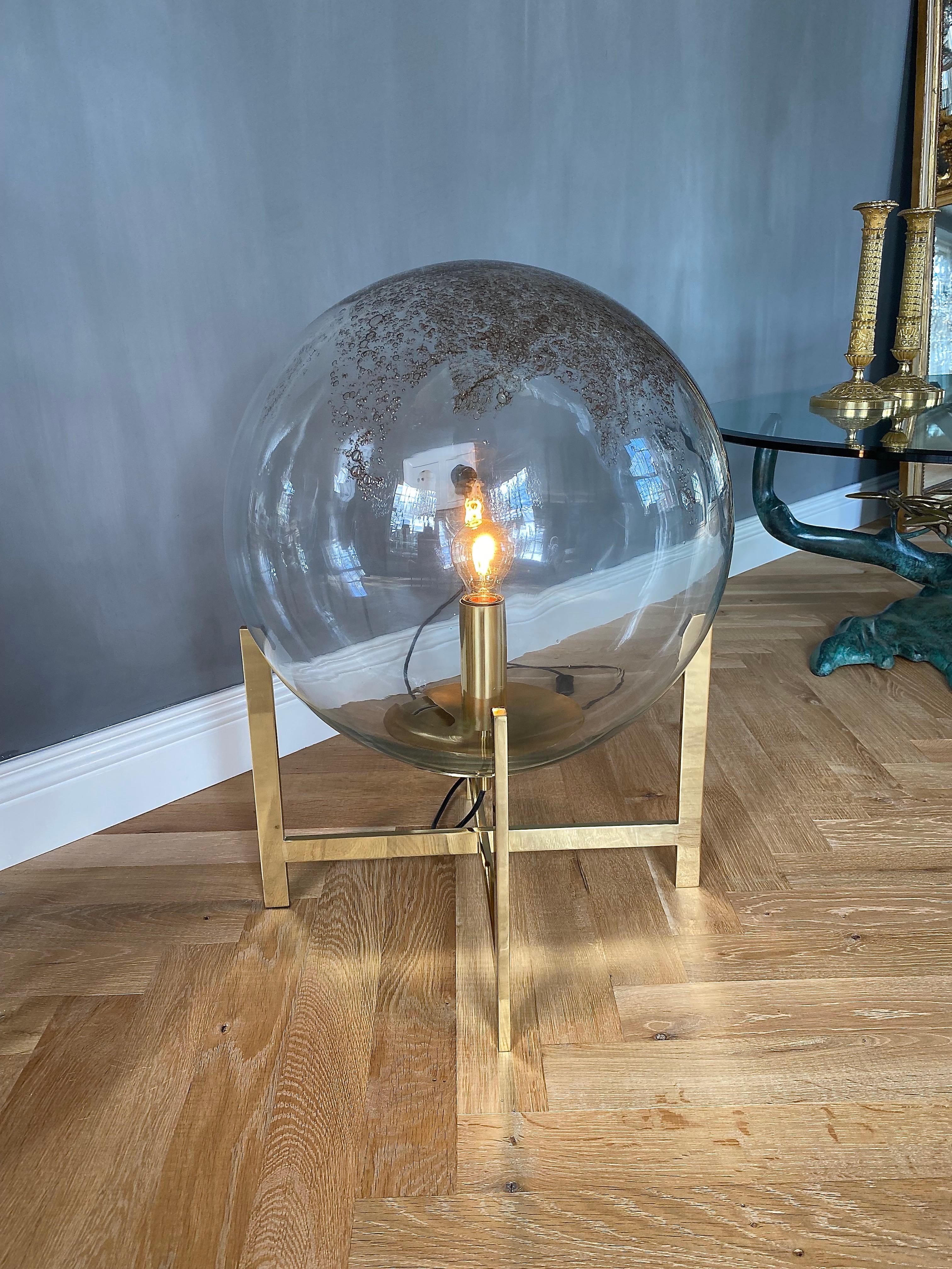 Floor or table lamp by La Murrina Murano In Good Condition For Sale In SON EN BREUGEL, NL