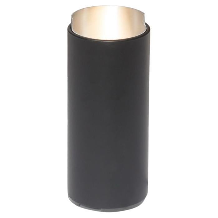 Floor or table lamp Tube T Black designed in 1959