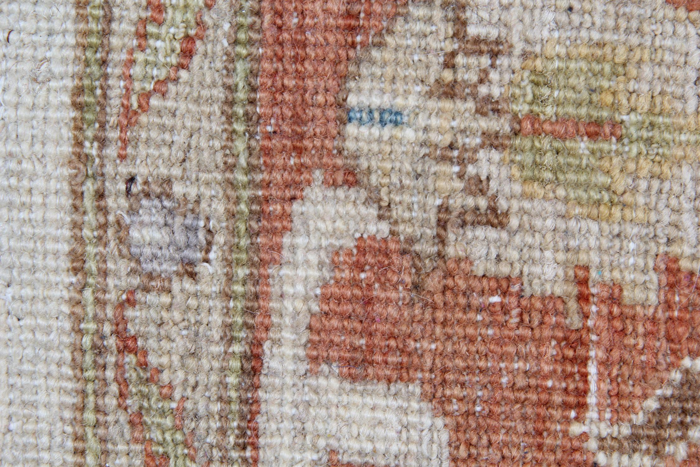 Boden Orange Teppiche:: Wohnzimmer Teppiche mit Creme Handmade Carpet Oriental Rug im Zustand „Hervorragend“ im Angebot in Hampshire, GB