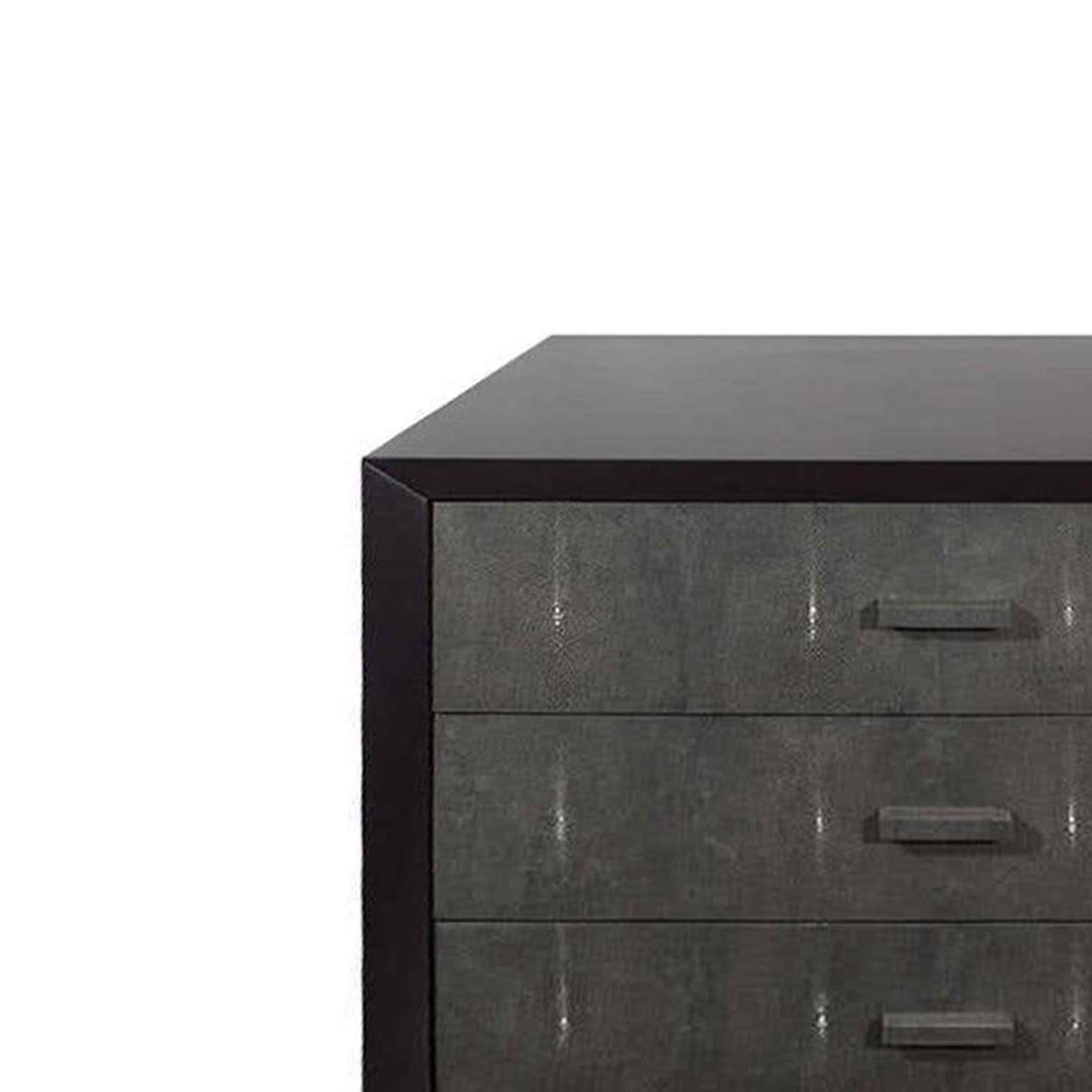 Philippine Floor Sample Sale, Shagreen and Lacquer Chest of Drawers For Sale