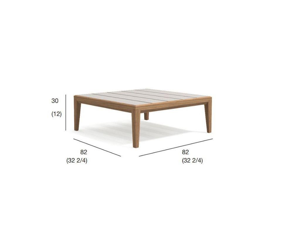 Modern Teka 008 Outdoor Coffee Table by RODA For Sale