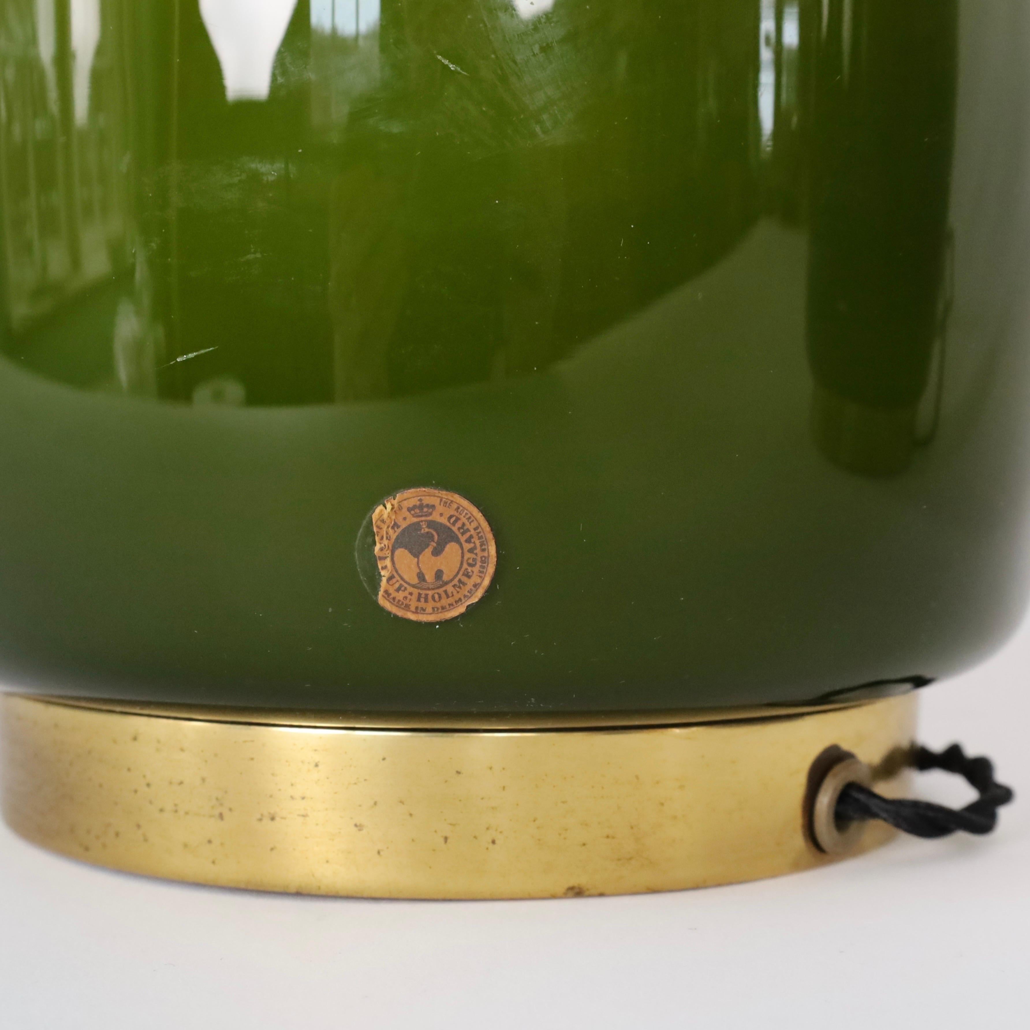 Lámparas de pie de cristal de Svend Aage Holm Sorensen, años 60, Dinamarca en venta 1