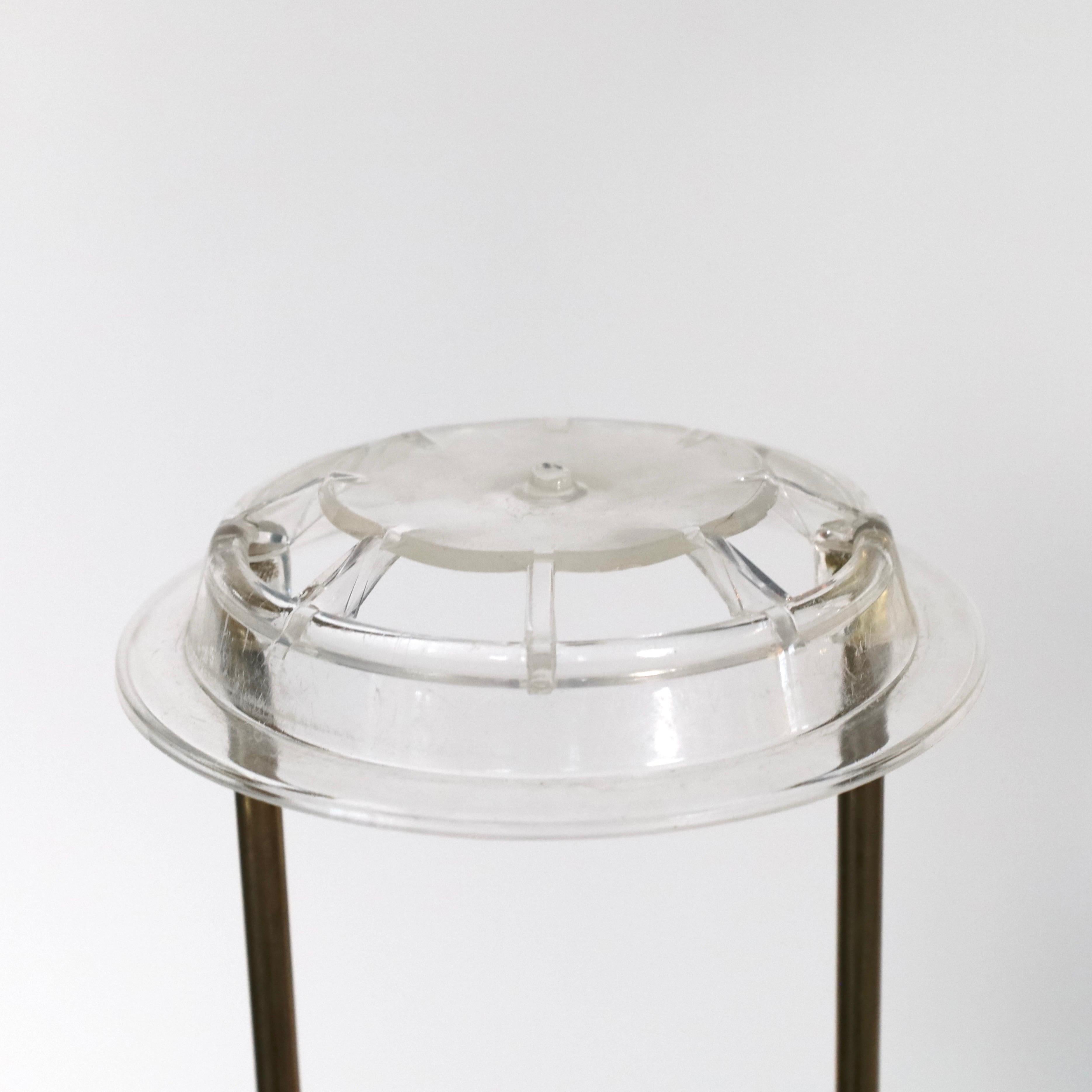 Lámparas de pie de cristal de Svend Aage Holm Sorensen, años 60, Dinamarca en venta 3