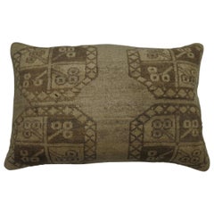 Floor Size Tribal Antique Ersari Rug Pillow