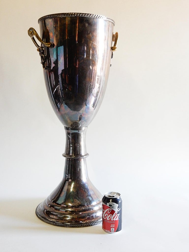 Floor Stand Champagne Cooler Bucket Attributed to Pierre Cardin, circa