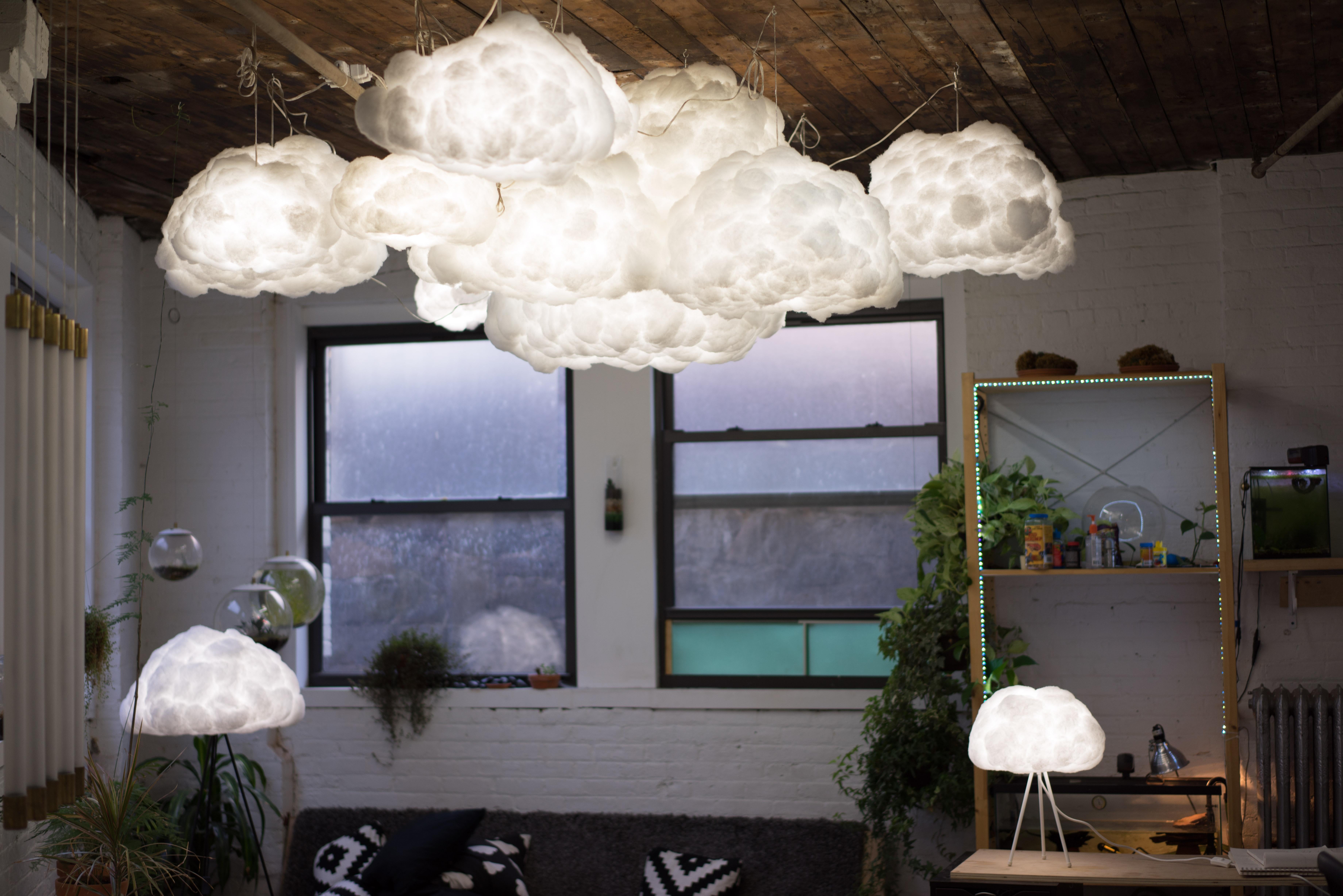 Chinese Floor-Standing Cloud Lamp For Sale
