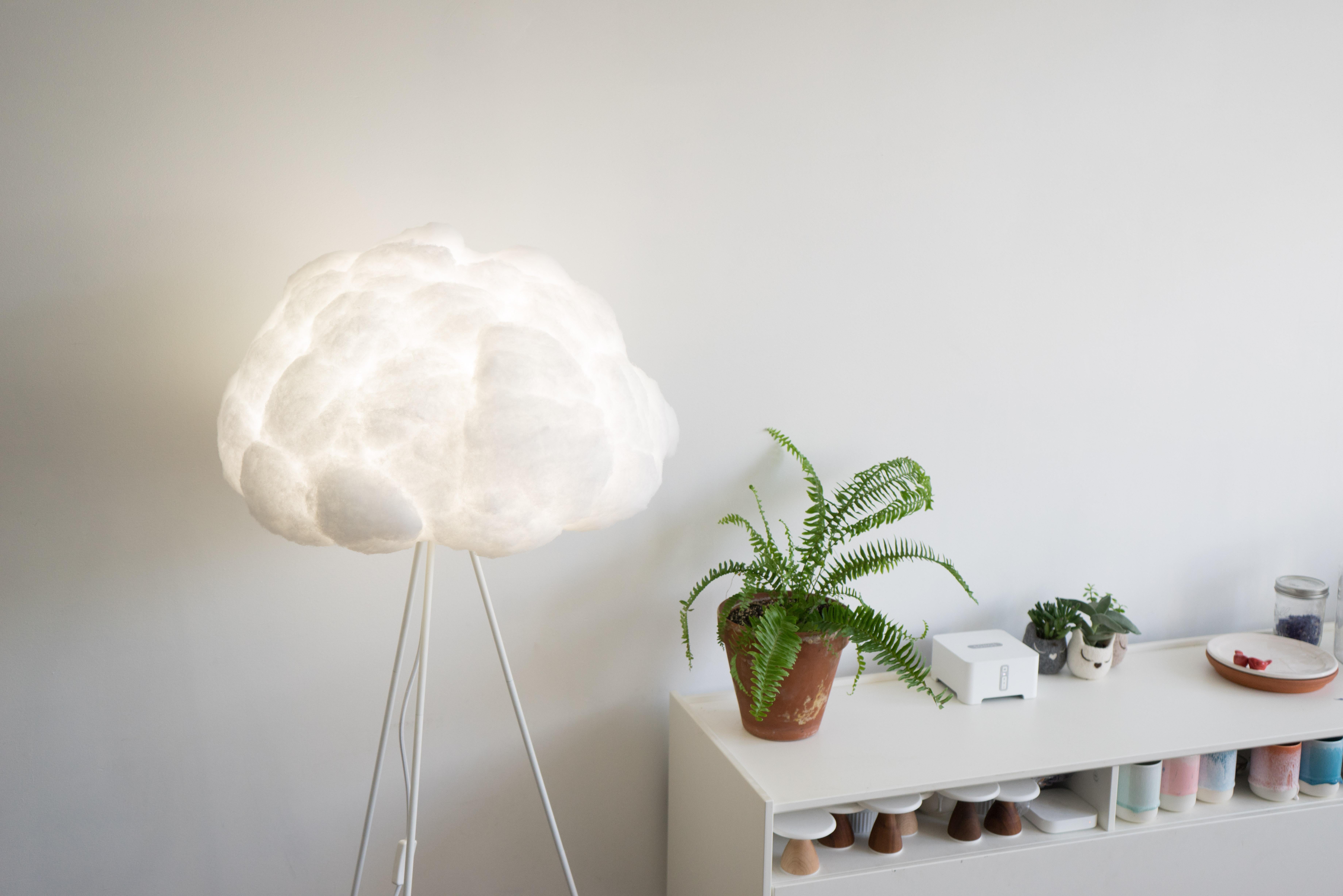 Floor-Standing Cloud Lamp In New Condition For Sale In Porirua, WGN