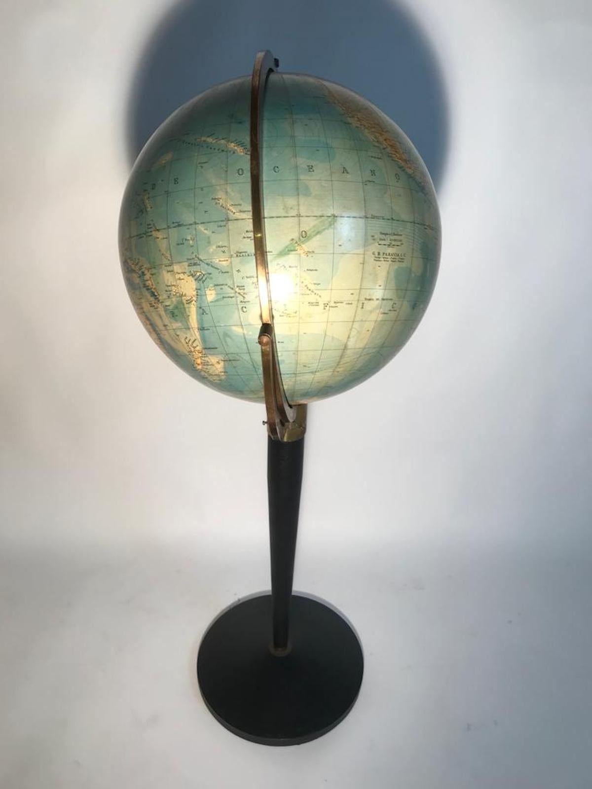 Floor standing globe Italia from 1940s For Sale 1