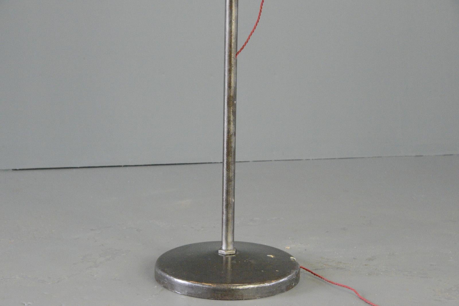 Floor Standing Industrial Inspection Lamp By EDL Circa 1930s 7