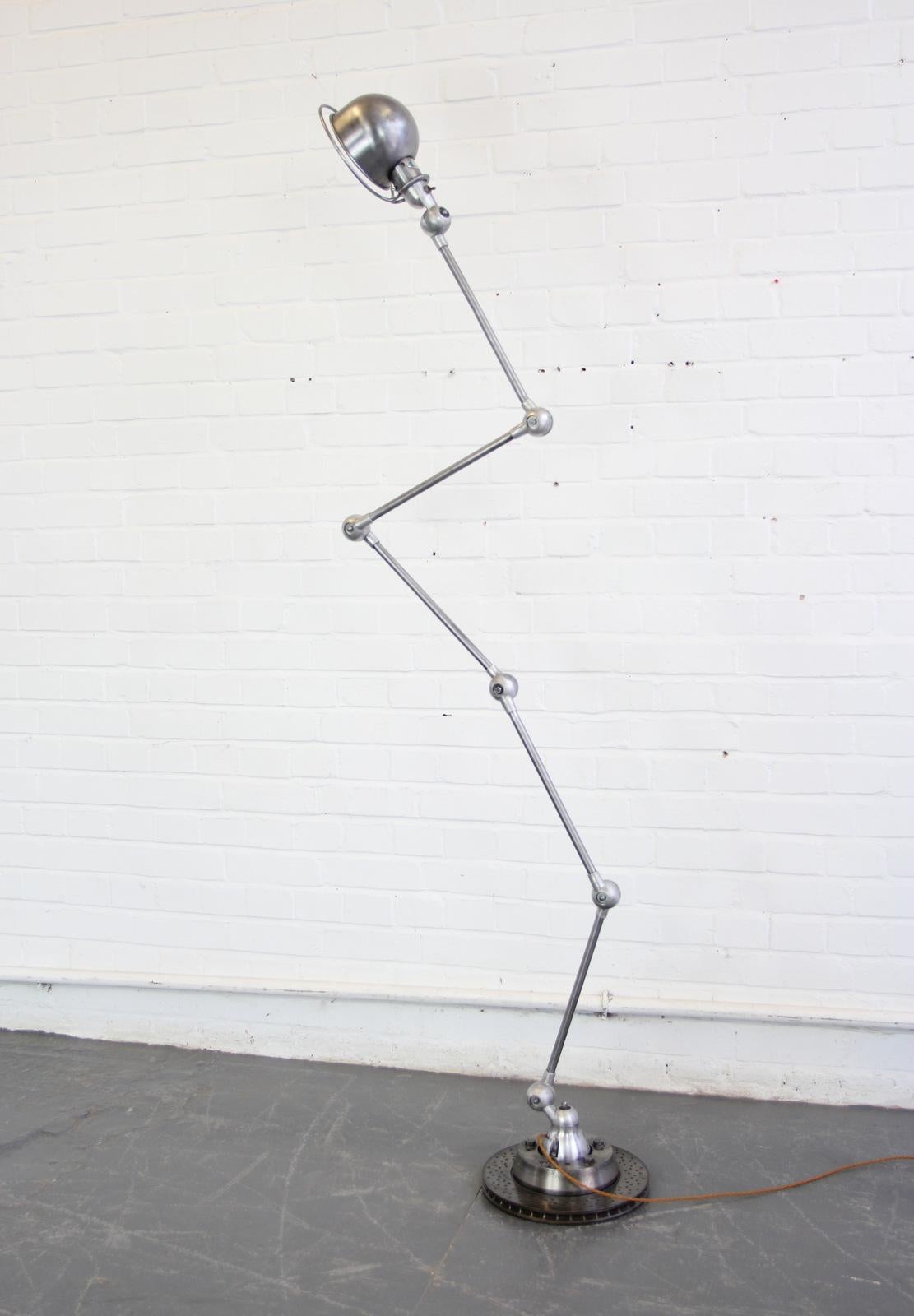 Floor Standing Industrial Lamp by Jean Louis Domecq, circa 1950s 2