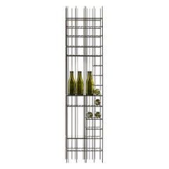 Floor-standing metal wine rack Mogg METRICA WINE C - Up to 34 bottles