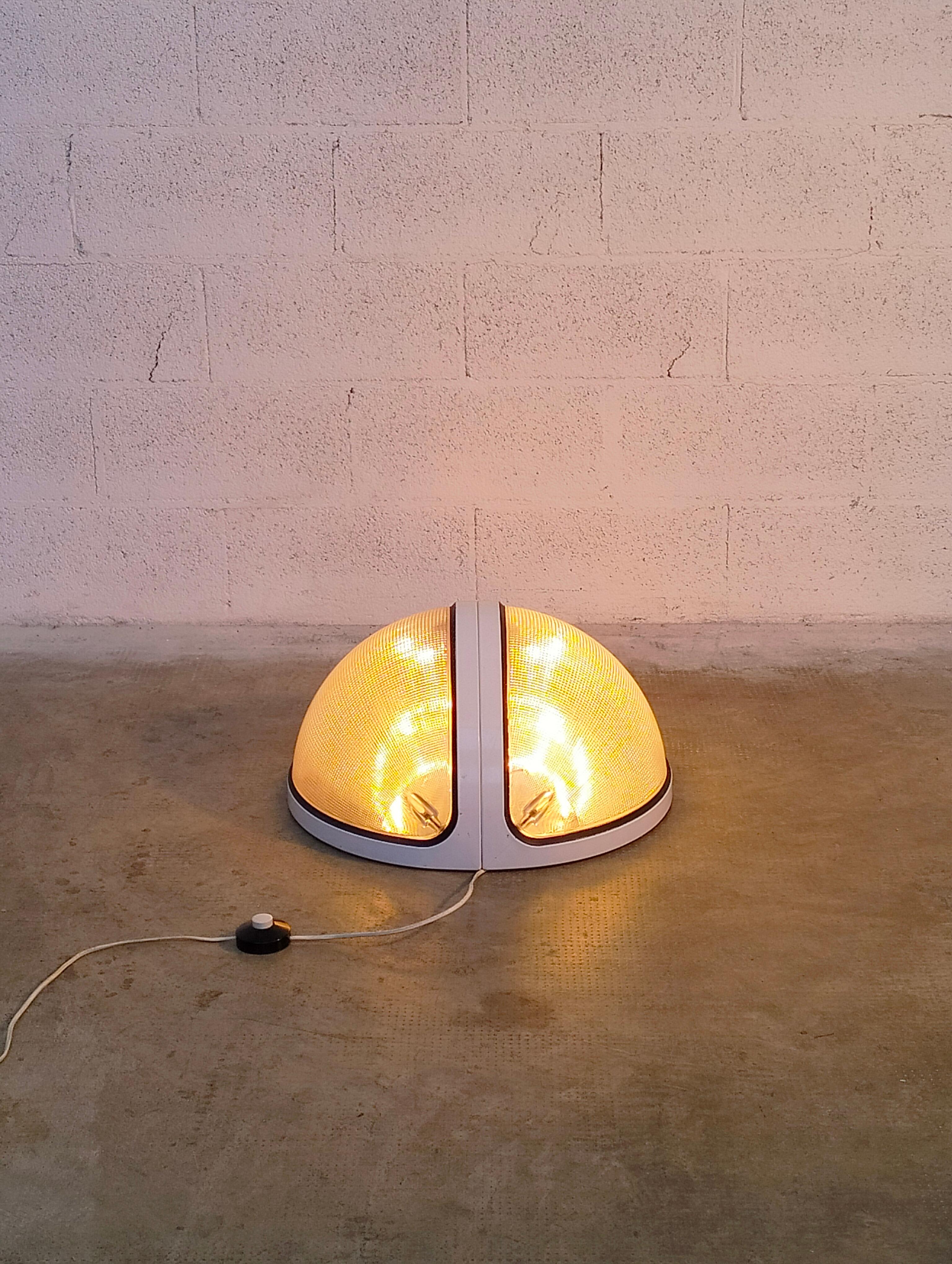 Italian Floor, Table Lamp Totum by Boccato, Gigante, Zambusi for Zerbetto 60s, 70s For Sale