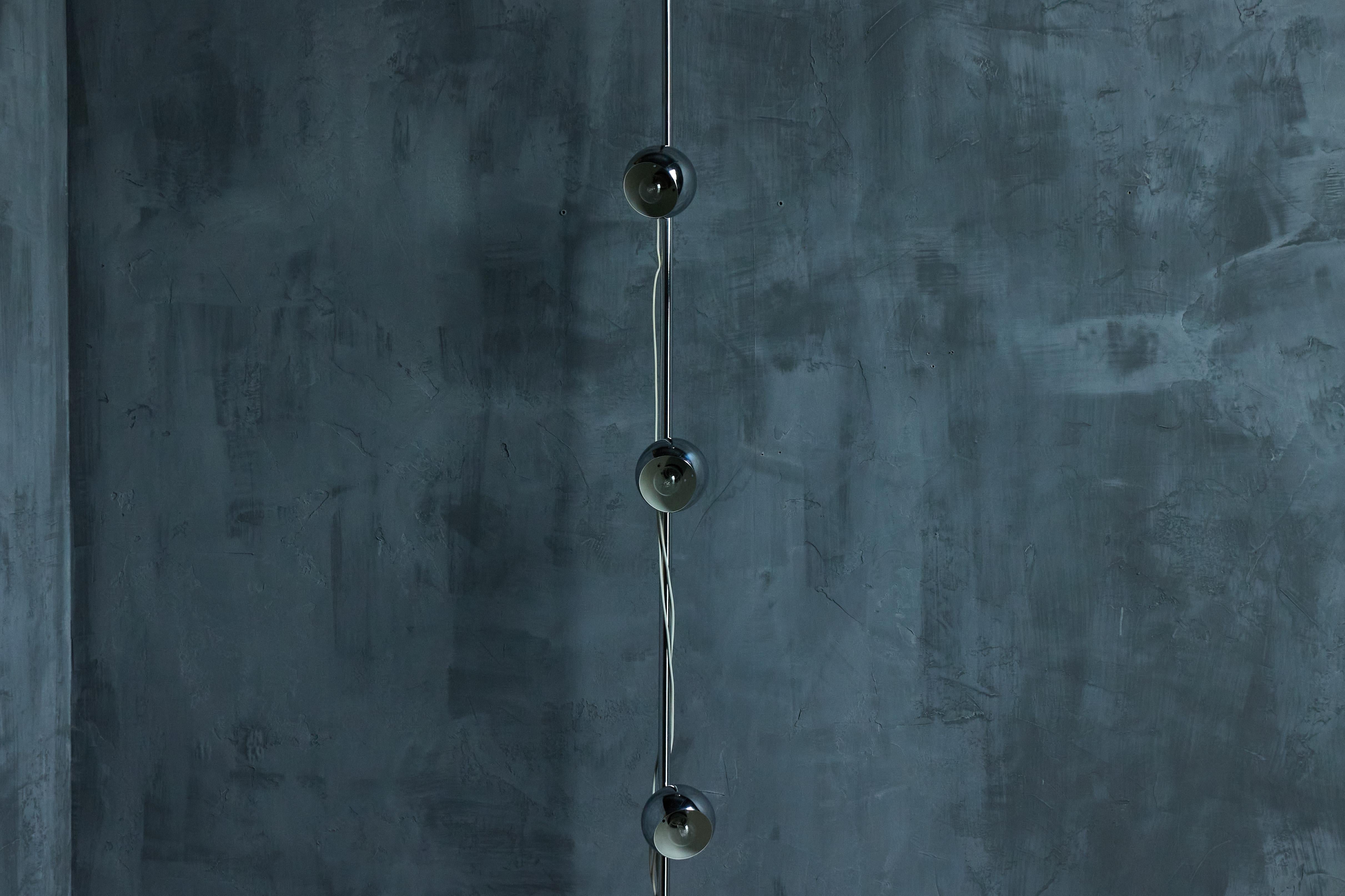 Lampada da terra a soffitto di Goffredo Reggiani, Italia, anni '60 In condizioni buone in vendita a Antwerp, BE