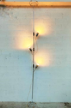 Floor to Ceiling Lamp 'Tension' by Francesco Fois for Reggiani, 1960s