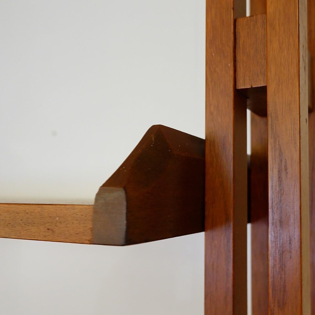 Floor-to-ceiling wall Unit in the style of Franco Albini, 1960s For Sale 1