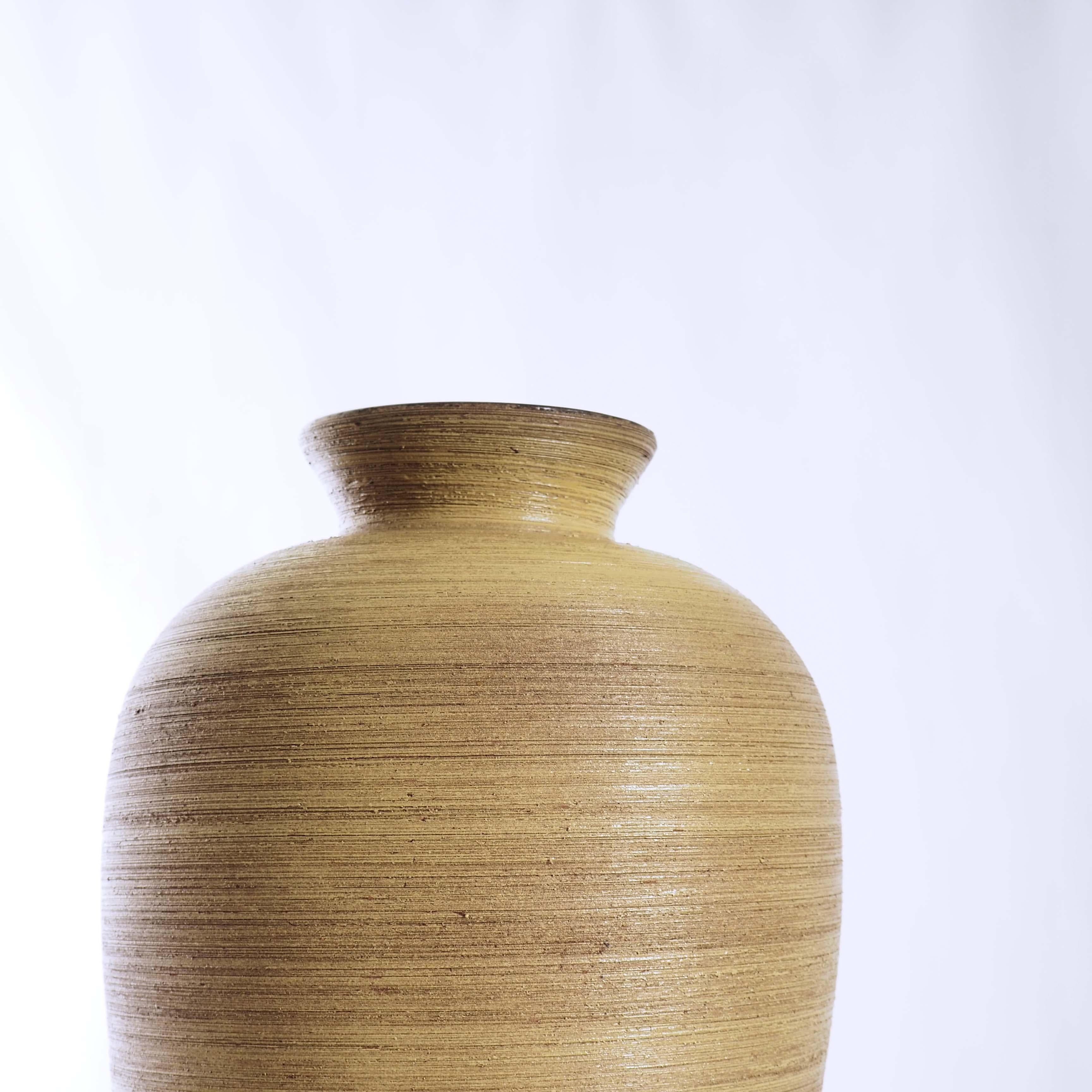 Mid-20th Century Floor Vase by Greta Runeborg for Upsala-Ekeby, Sweden