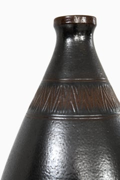 Jarrón de suelo en cerámica de Arthur Andersson, años 50