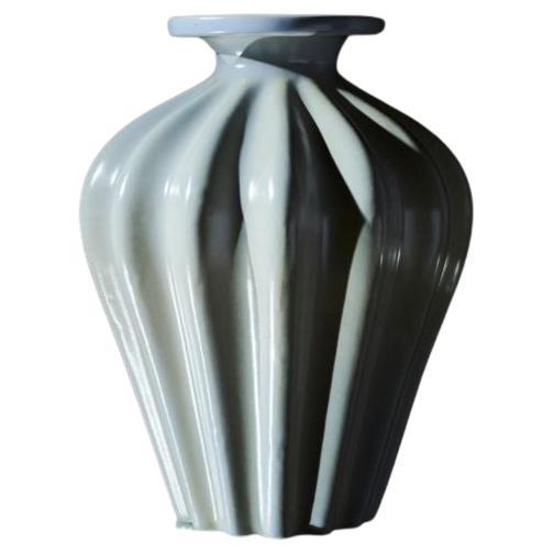 Floor Vase in Ceramic by Ewald Dahlskog For Sale
