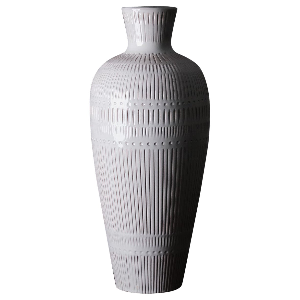 Vaso da terra modello "Gramina" di Anna-Lisa Thomson, Upsala Ekeby, Svezia, anni 
50 in vendita